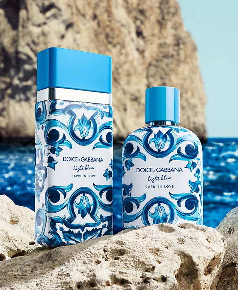 Men'S Light Blue Capri in Love Eau De Parfum, 3.3 Oz.