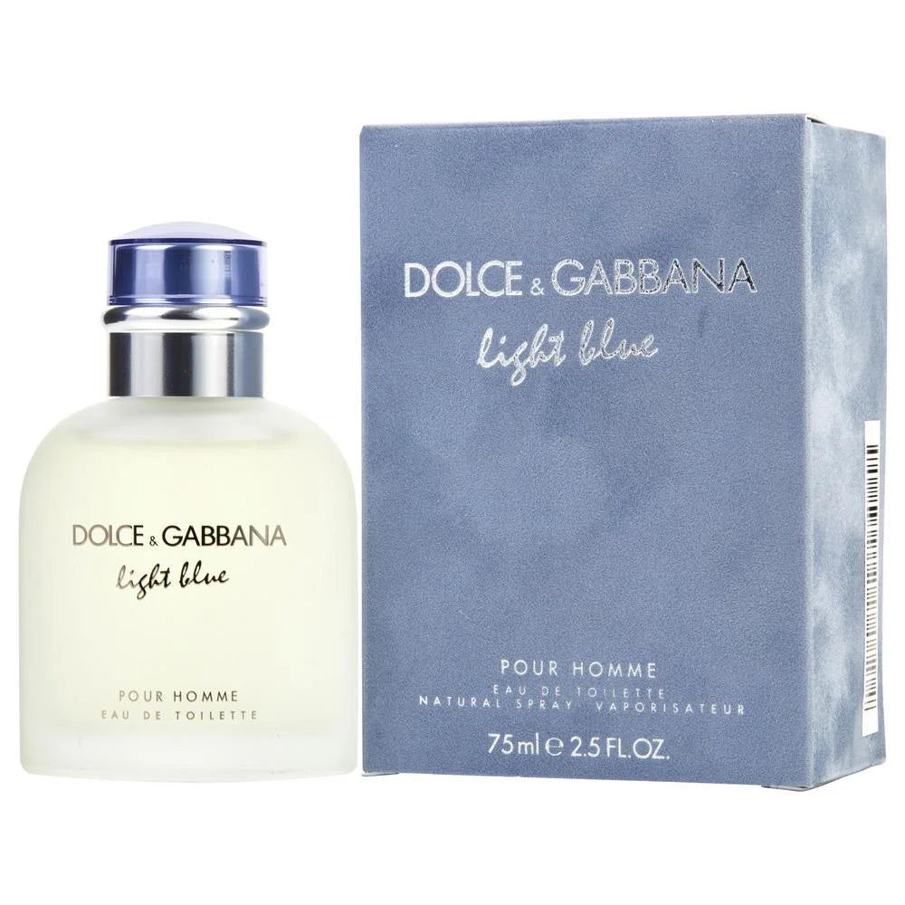Light Blue by  for Men 2.5 Oz Eau De Toilette Spray