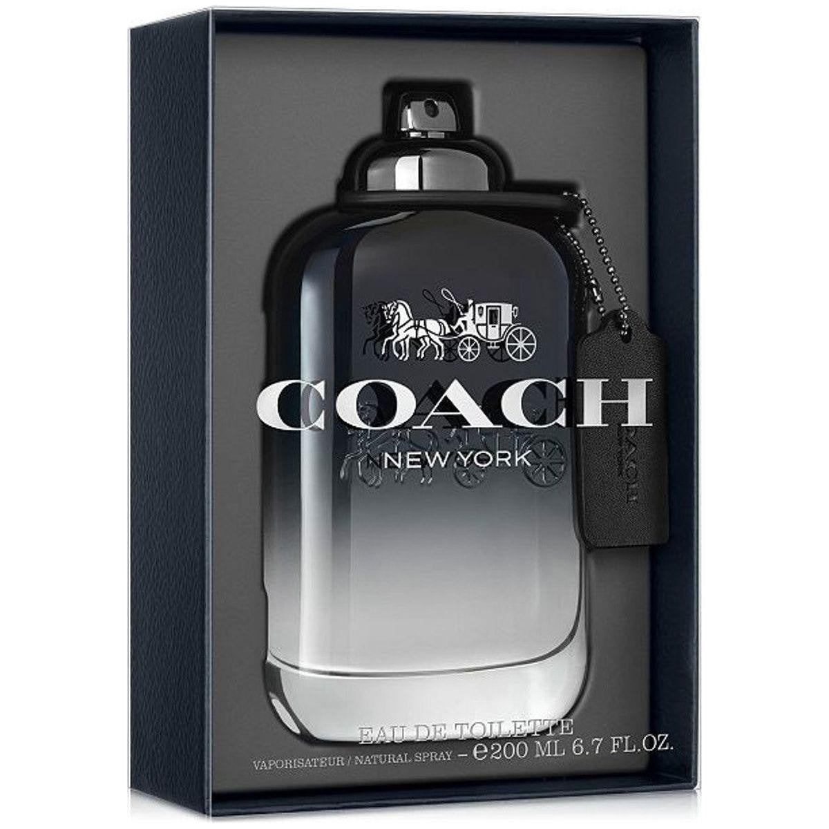 COACH NEW YORK by Coach Cologne for Men EDT 6.7 Oz New in Box