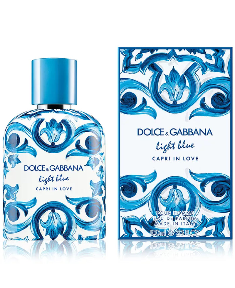 Men'S Light Blue Capri in Love Eau De Parfum, 3.3 Oz.