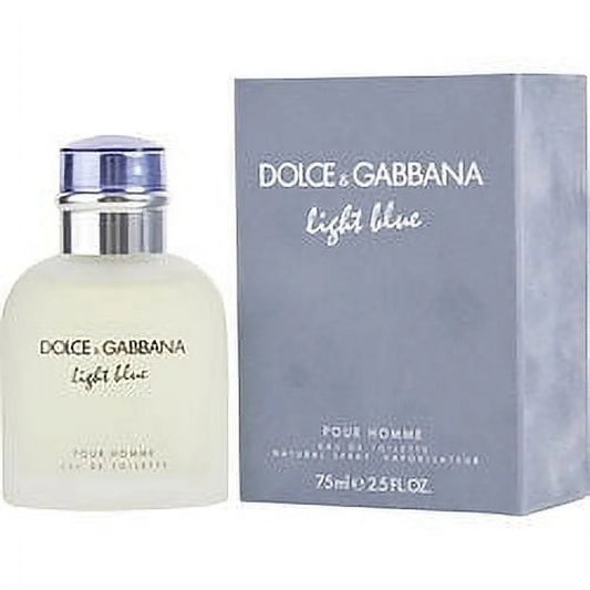 Light Blue by  for Men 2.5 Oz Eau De Toilette Spray